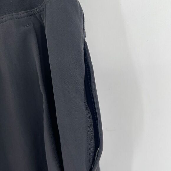 Lululemon Black Elastic Waist Active Running Athletic Shorts Medium - Picture 2 of 6